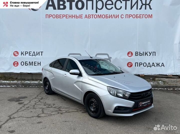 LADA Vesta 1.6 МТ, 2016, 101 820 км