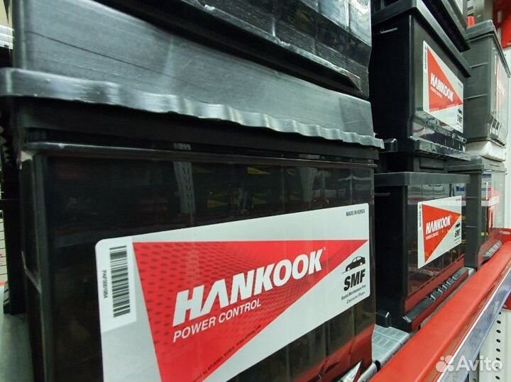 Аккумулятор Hankook 50Ah 450A обратная (кубик)