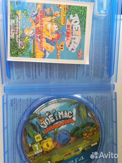 Joe & Mac Caveman Ninja для рs4