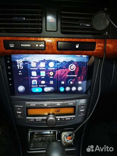 Переходная рамка для toyota avensis t25 для teyes