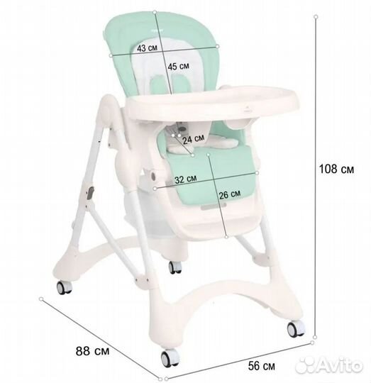 Стульчик для кормления Tommy new life