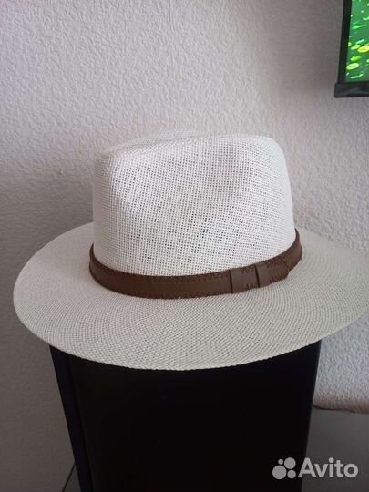 Соломенная шляпа мужская