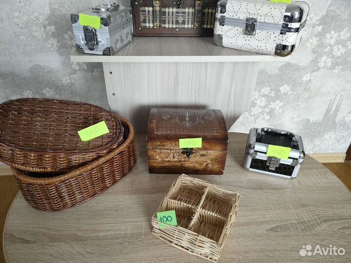 Сундучки и шкатулки