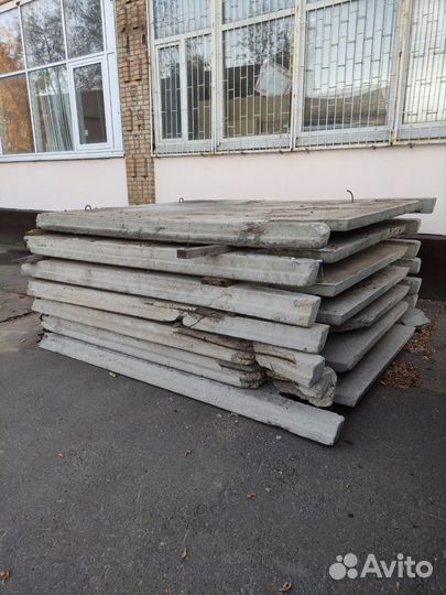 Железобетонные заборы бу по-2м