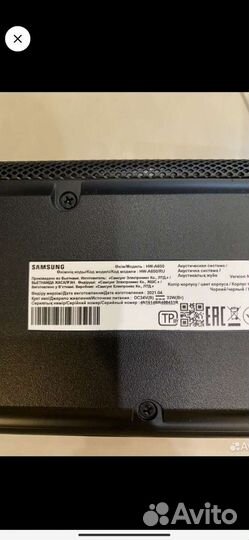 Саундбар samsung hw a650-3.1/430вт