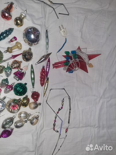 Новогодние игрушки СССР советские