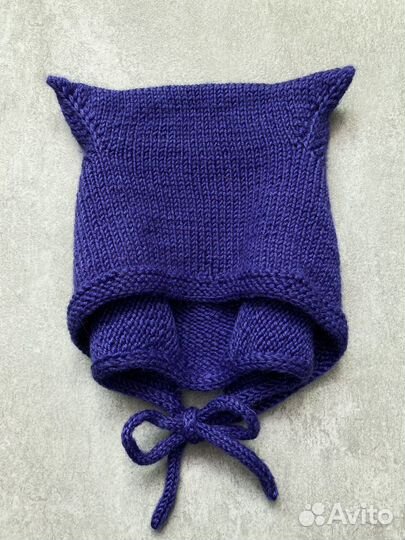 Шапка с ушками
