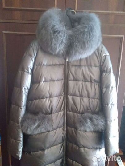 Пуховик женский52-54размер материал эко кожа цена