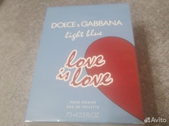 Dolce &Gabbana Light Blue Love is Love