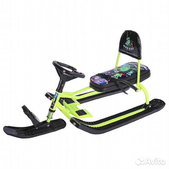 Снегокат Nika Тимка Спорт 4-1 со спинкой