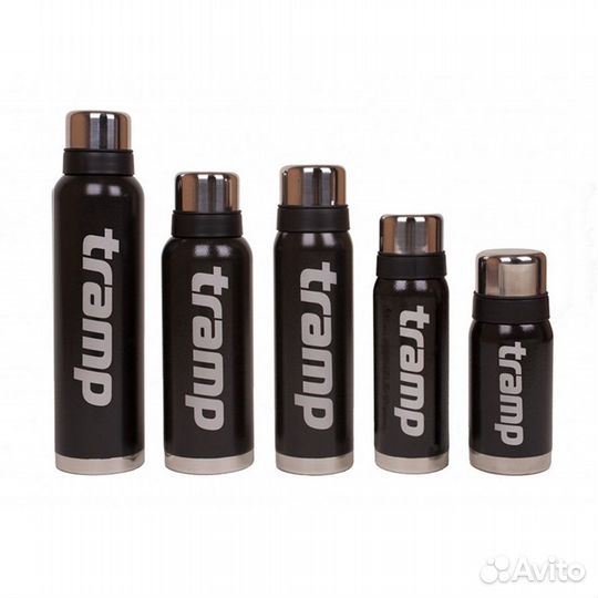 Термос черный 1.6 л Tramp (Трамп)