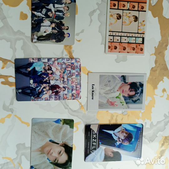 Карты stray kids, BTS, twice