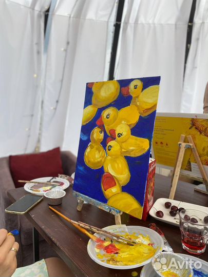 Мастер класс по живописи маслом