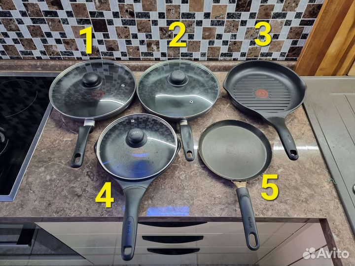Сковородки Tefal