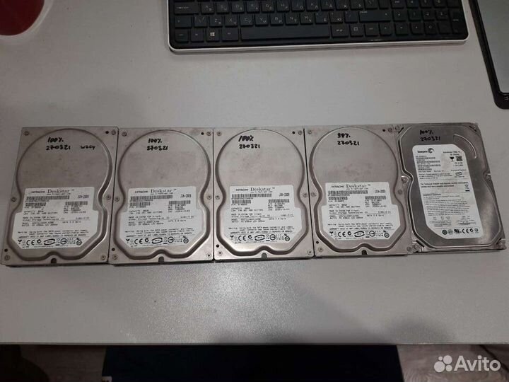 Жесткие диски SATA и IDE от 80GB до 2TB