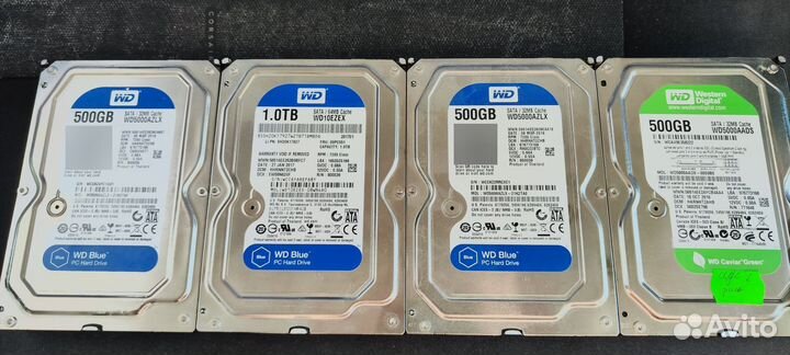 Жёсткие диски SATA hdd 3.5 500gb и 1тб