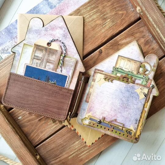 Фотоальбом интерьерный ручной работы