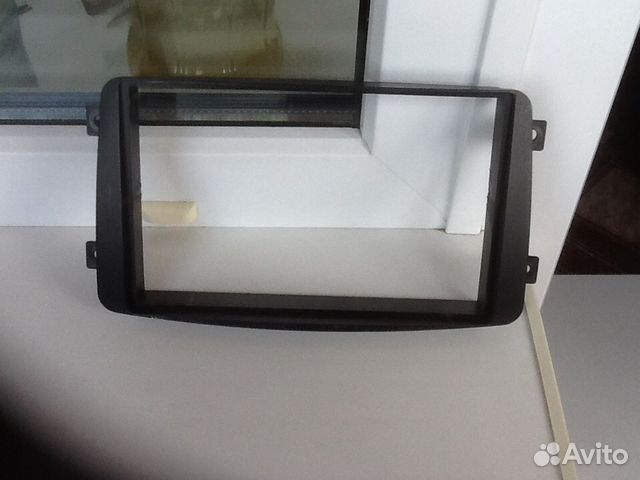 Рамка для двд магнитолы на мерседес вито / виано