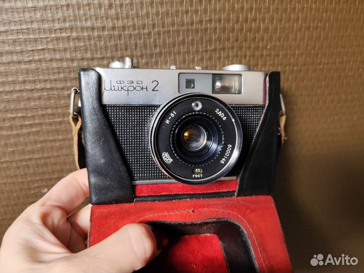 Бронь до 02.11 Пленочный фотоаппарат фэд микрон 2