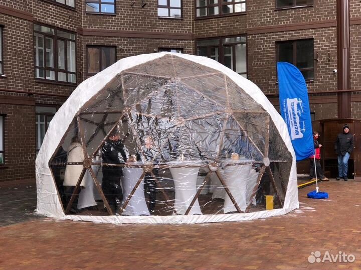 Геокупол для глэмпинга