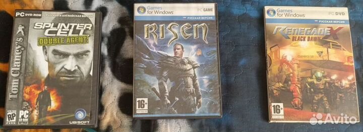 Игры для компьютера разные (пк двд диски) dvd-box
