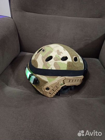 Шлем страйкбольный пластиковый