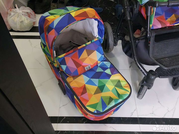 Детская коляска 2 в 1 adamex reggio