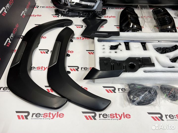 Рестайлинга Toyota Hilux 2011-2015 в стиль 2020