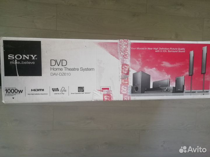 Домашний кинотеатр Sony Dav dz610