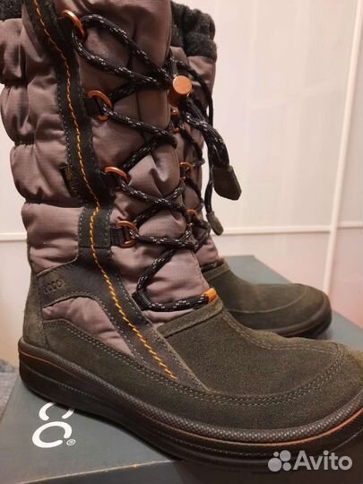 Зимние сапожки Ecco для девочки