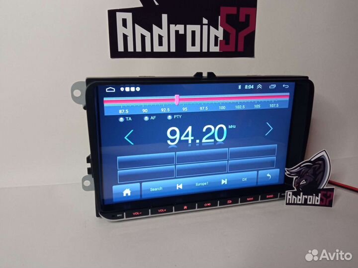 Магнитола volkswagen passat b6