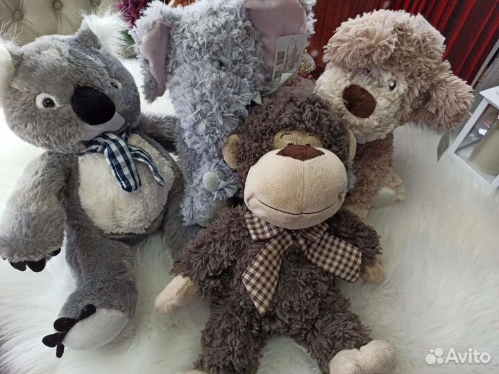 Мягкие игрушки в подарок к покупке