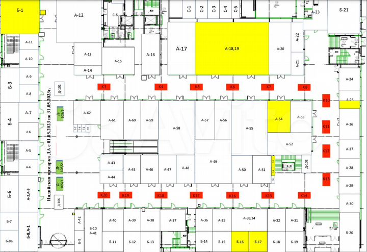 Аренда торгового места в ТЦ Багратионовский