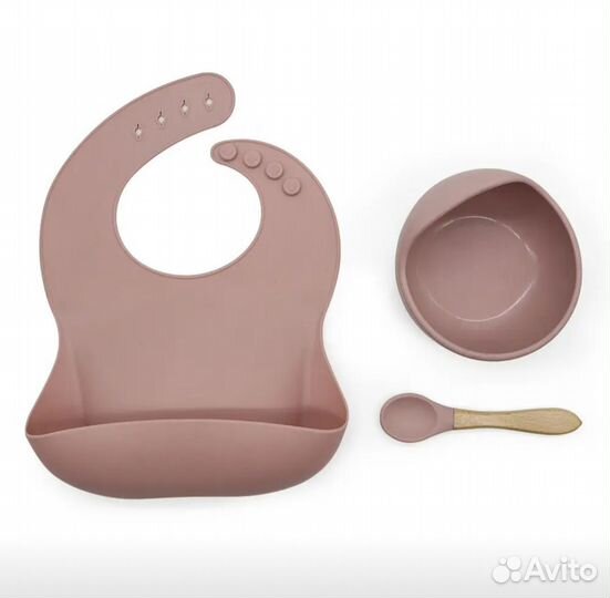 Детская силиконовая посуда