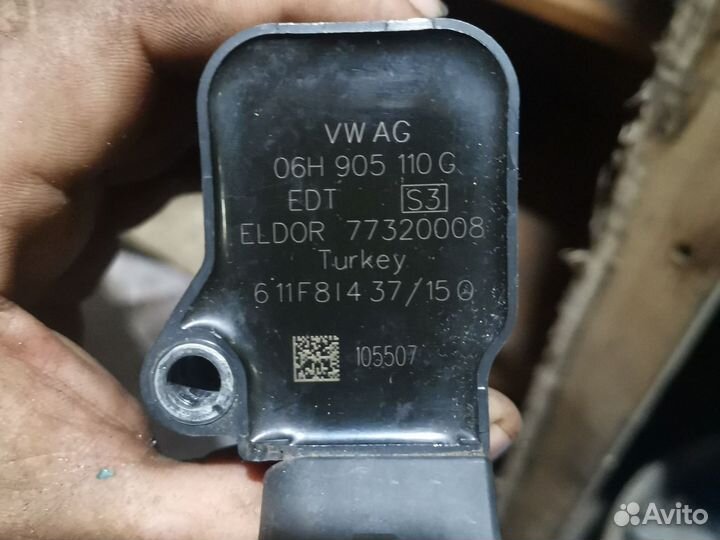 Катушка зажигания ауди а6 с7 комплект