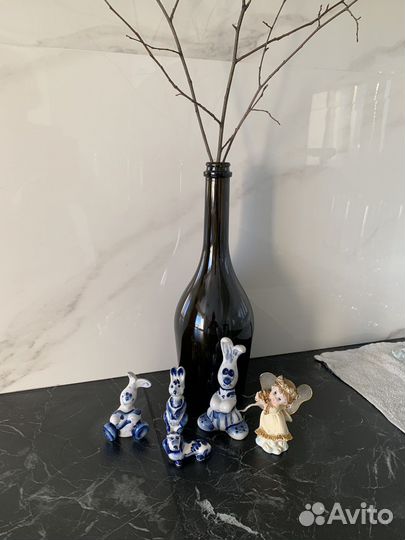 Фигурки гжель в идеальном состоянии. Без сколов