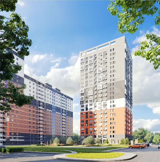 2-к. квартира, 70,9 м², 7/22 эт.