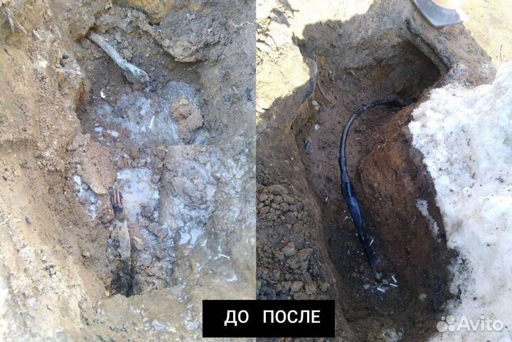 Ремонт кабельных линий до 10кВ. Электролаборатория
