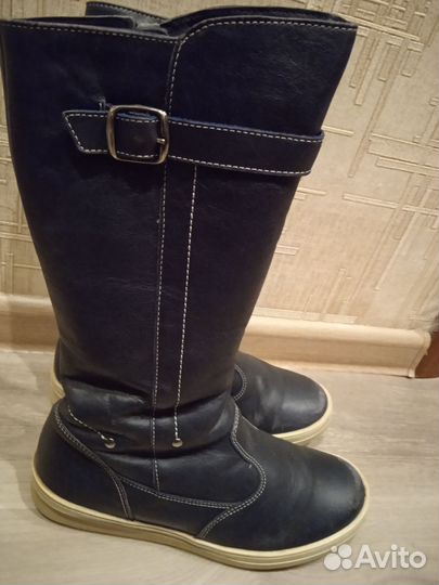 Сапоги зимние для девочки 37 размер