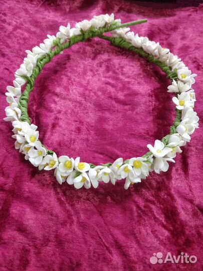 Ободок венок сирень