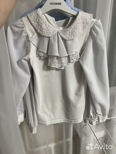 Блузки школьные 128-134