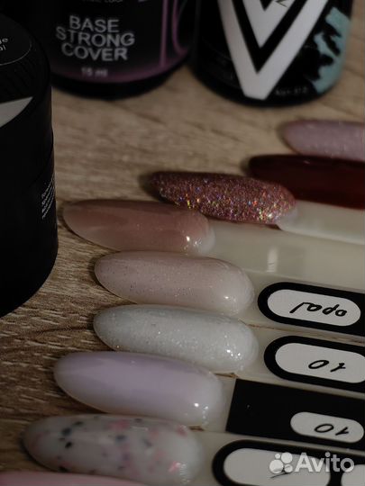 Набор гель-лаков, топ, база, гель