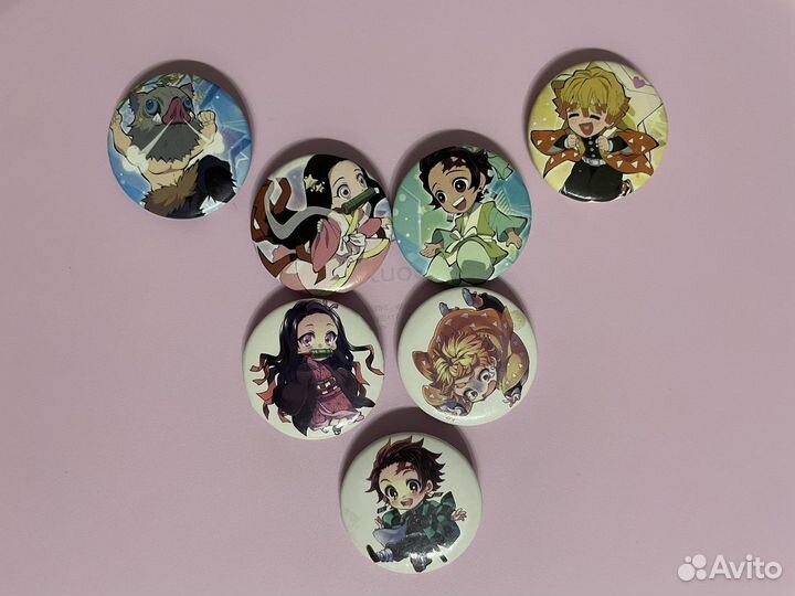 Аниме значки