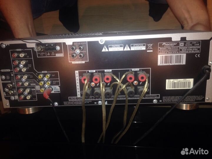 Музыкальный центр, ресивер, сабвуфер, колонки