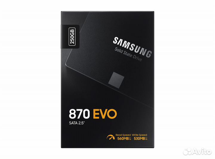 Новый SSD Samsung 870 EVO, 250 GB Жёсткий диск