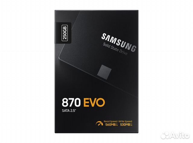 Новый SSD Samsung 870 EVO, 250 GB Жёсткий диск