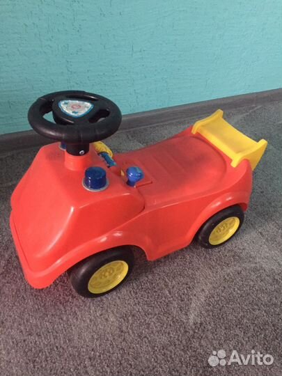 Каталка машинка пожарная