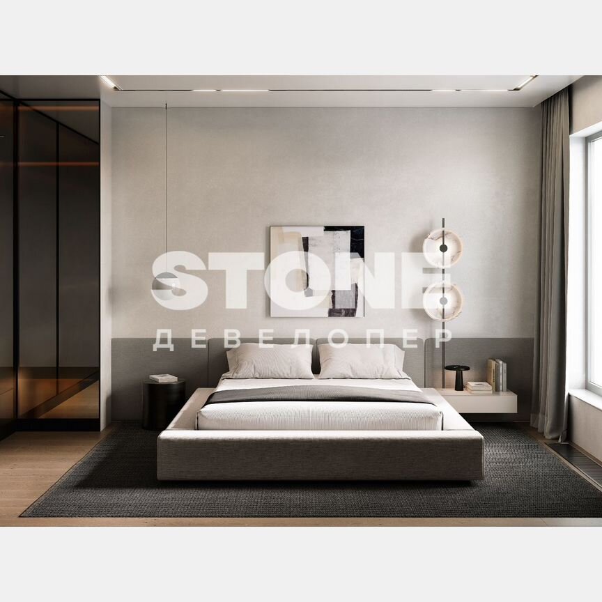 1-к. квартира, 50,1 м², 9/24 эт.