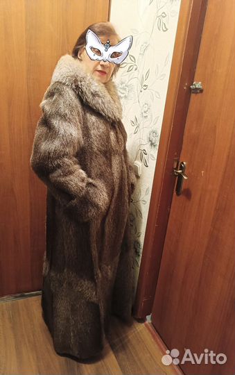 Шуба женская из Нутрии бу