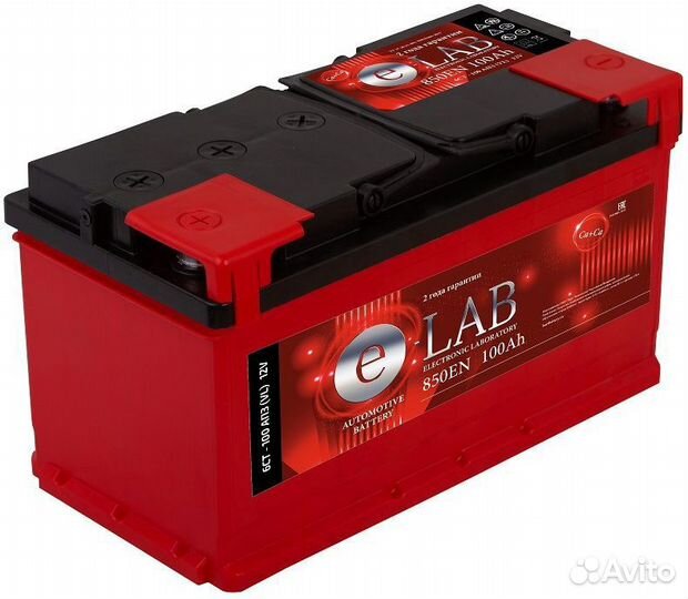 Аккумулятор E-LAB 100 А/ч 850А